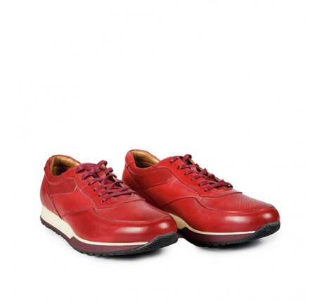 %100 Deri Erkek Sneaker